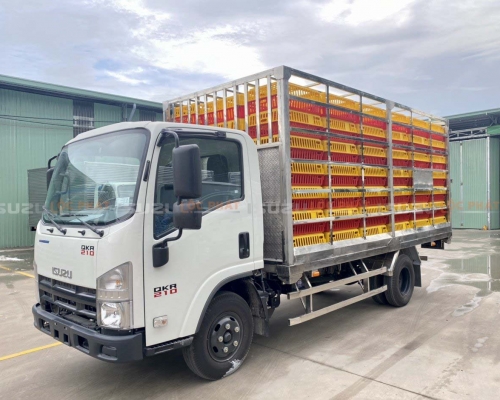 Xe tải Isuzu QKR 210 1.9 tấn Thùng Gia Cầm