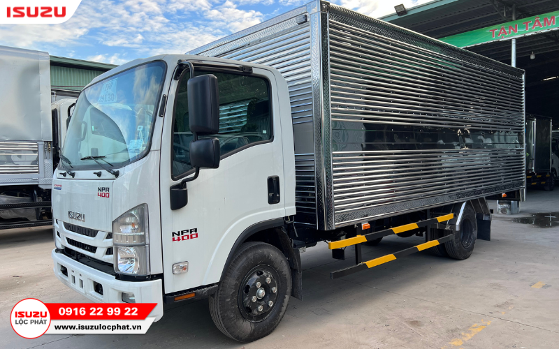 Tại sao nên mua xe Isuzu NPR 400 4 tấn Thùng Kín tại Isuzu Lộc Phát