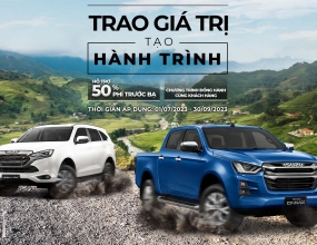 Bảng giá xe Isuzu mới nhất tháng 1 năm 2024