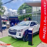 Xe ISUZU D-MAX được trưng bày tại TP. Tây Ninh